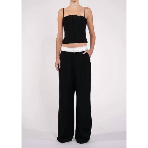 NEW NONCHALANTLABEL landon pant in black - Picture 1 of 3